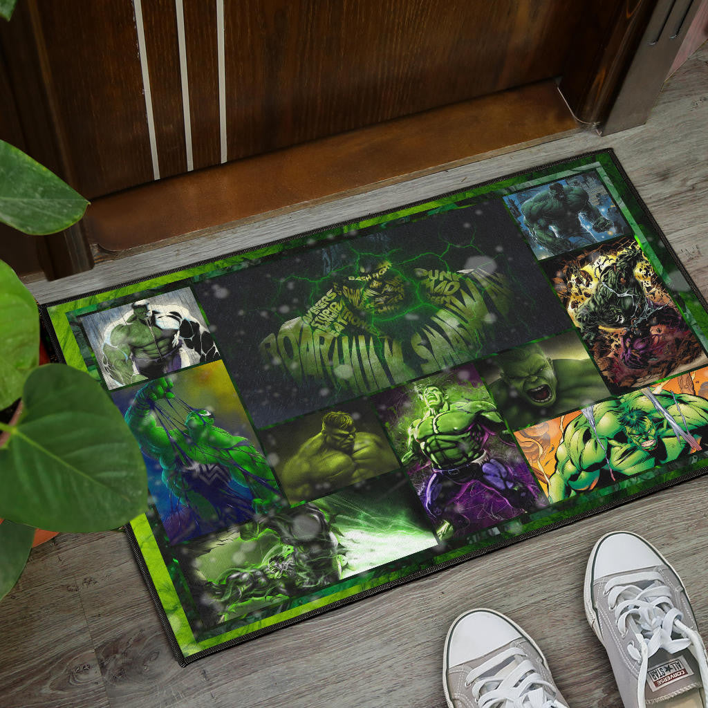 Angry Hulk The Incredible Hulk Door Mat Movie Home Decor Custom For Fans NT042203