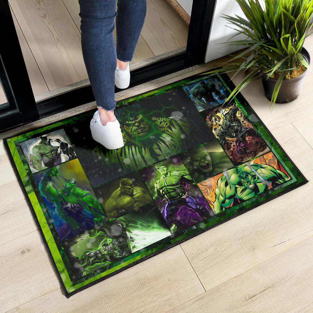 Angry Hulk The Incredible Hulk Door Mat Movie Home Decor Custom For Fans NT042203