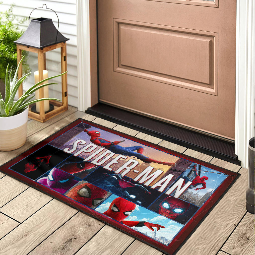 Spider Man No Way Home Door Mat Movie Home Decor Custom For Fans NT042601