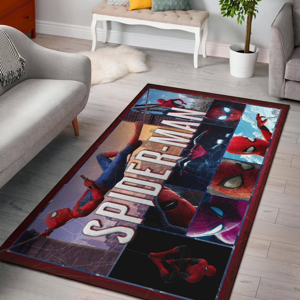 Spider Man No Way Home Area Rug Movie Home Decor Custom For Fans NT042601