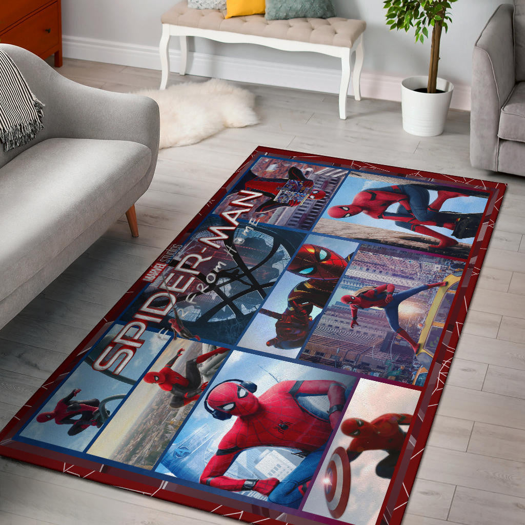 Spider Man No Way Home Area Rug Movie Home Decor Custom For Fans NT042602