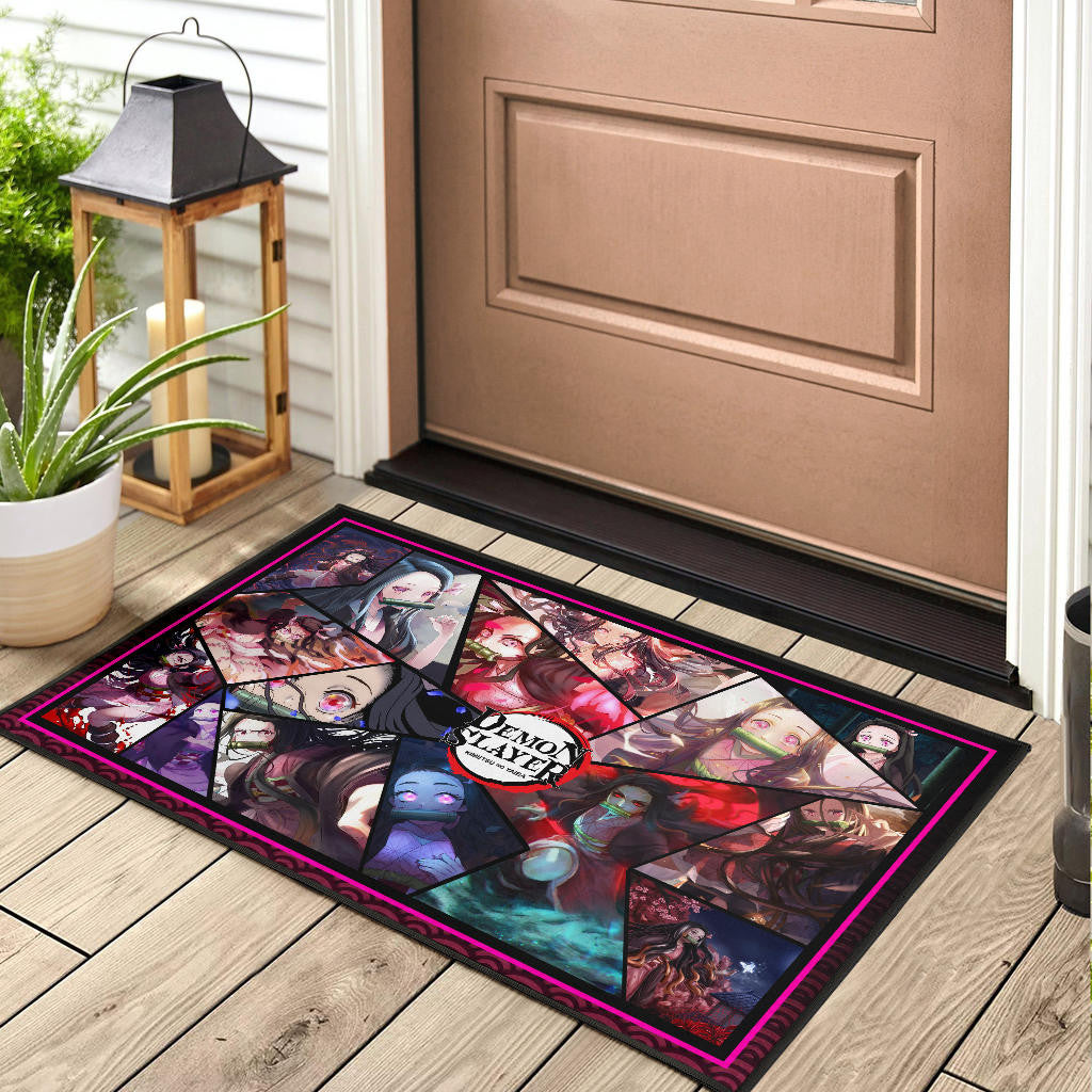 Nezuko Kamado Demon Slayer Door Mat Anime Home Decor Custom For Fans NA051101