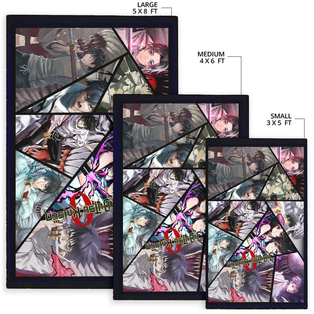 Junpei Yoshino Jujutsu Kaisen Area Rug Anime Home Decor Custom For Fans NA052502