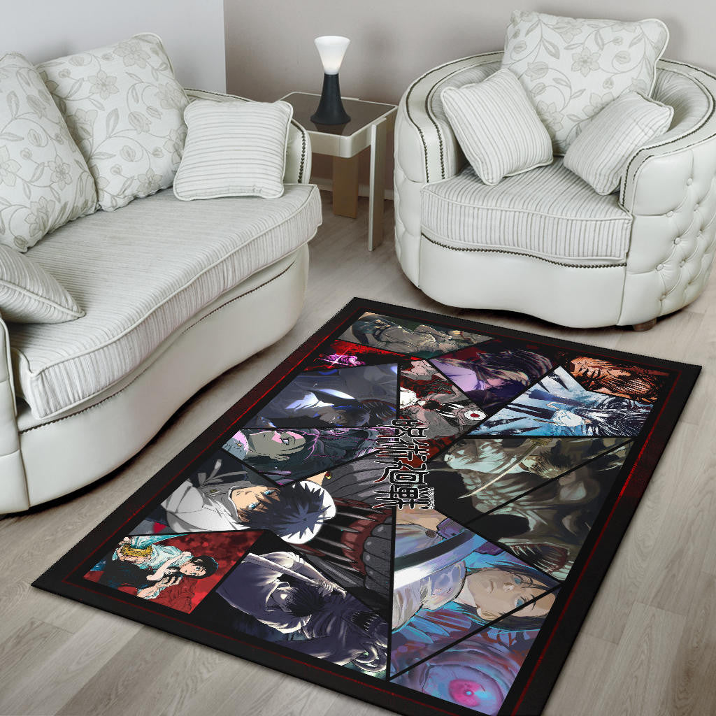 Junpei Yoshino Jujutsu Kaisen Area Rug Anime Home Decor Custom For Fans NA052501