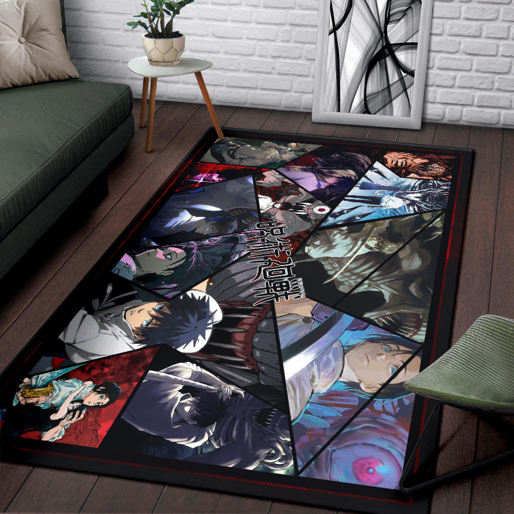 Junpei Yoshino Jujutsu Kaisen Area Rug Anime Home Decor Custom For Fans NA052501