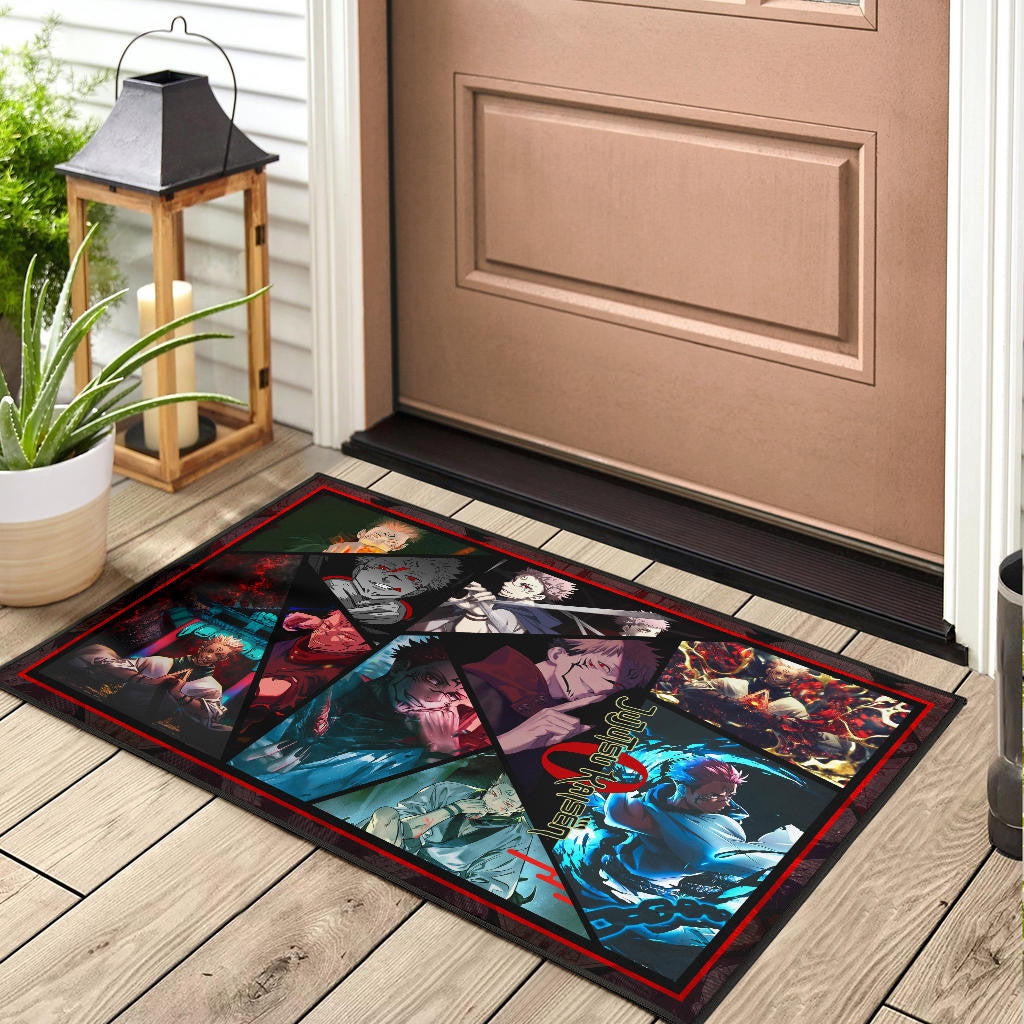 Ryomen Sukuna Jujutsu Kaisen Door Mat Anime Home Decor Custom For Fans NA052303