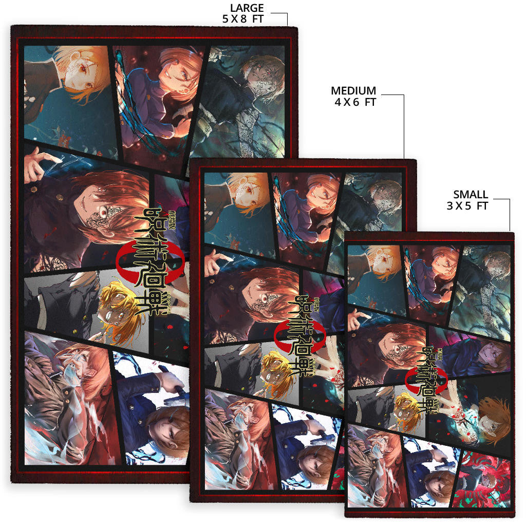 Nobara Kugisaki Jujutsu Kaisen Area Rug Anime Home Decor Custom For Fans NA052404