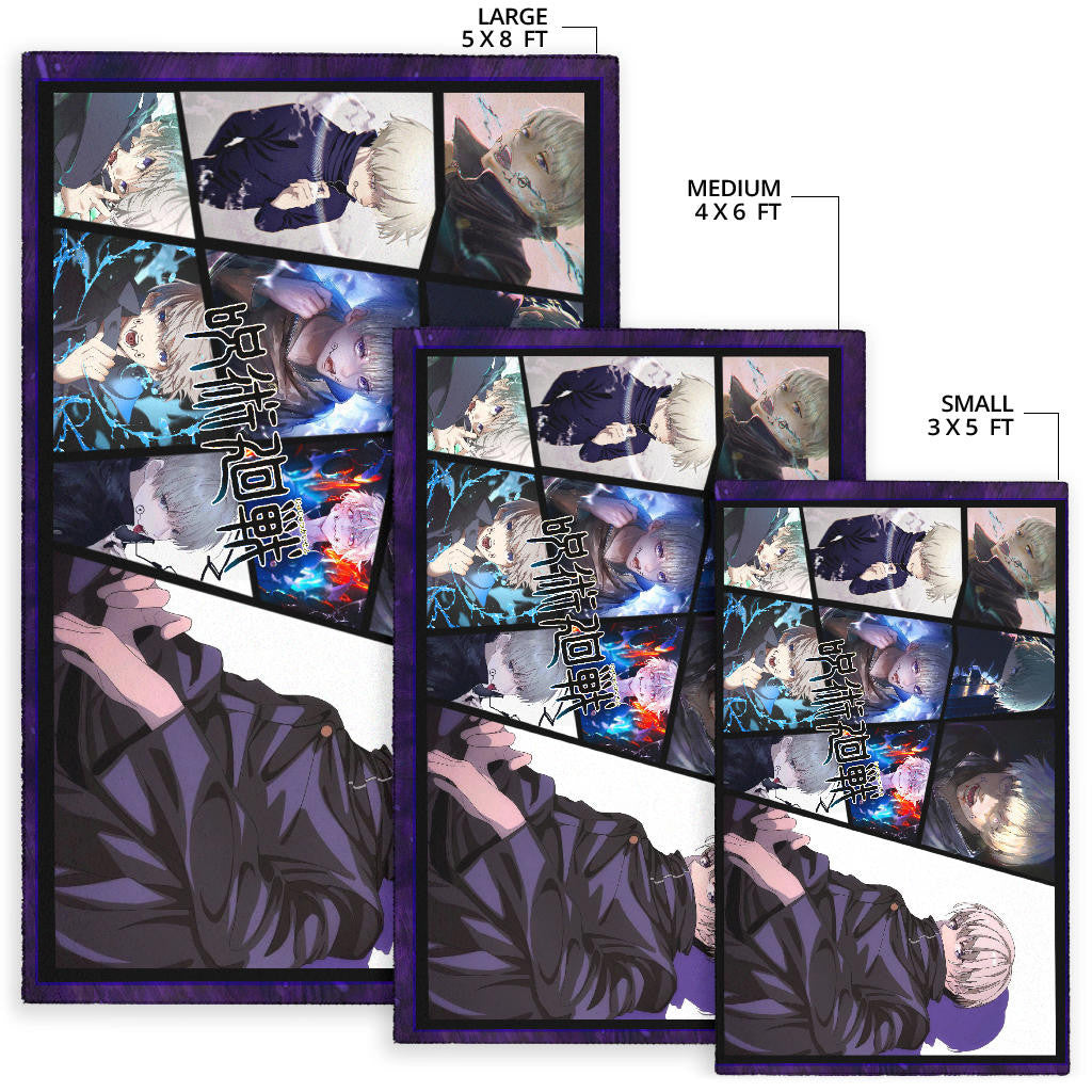 Toge Inumaki Jujutsu Kaisen Area Rug Anime Home Decor Custom For Fans NA052401