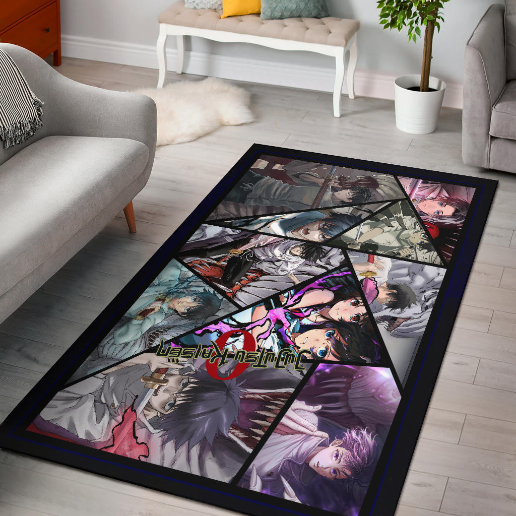 Junpei Yoshino Jujutsu Kaisen Area Rug Anime Home Decor Custom For Fans NA052502