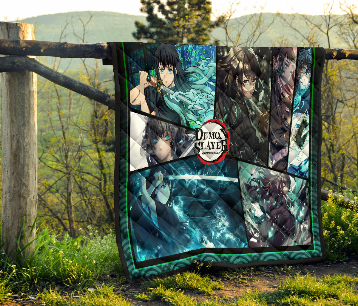 Muichiro Tokito Mist Hashira Demon Slayer Area Rug Anime Home Decor Custom For Fans NA052003