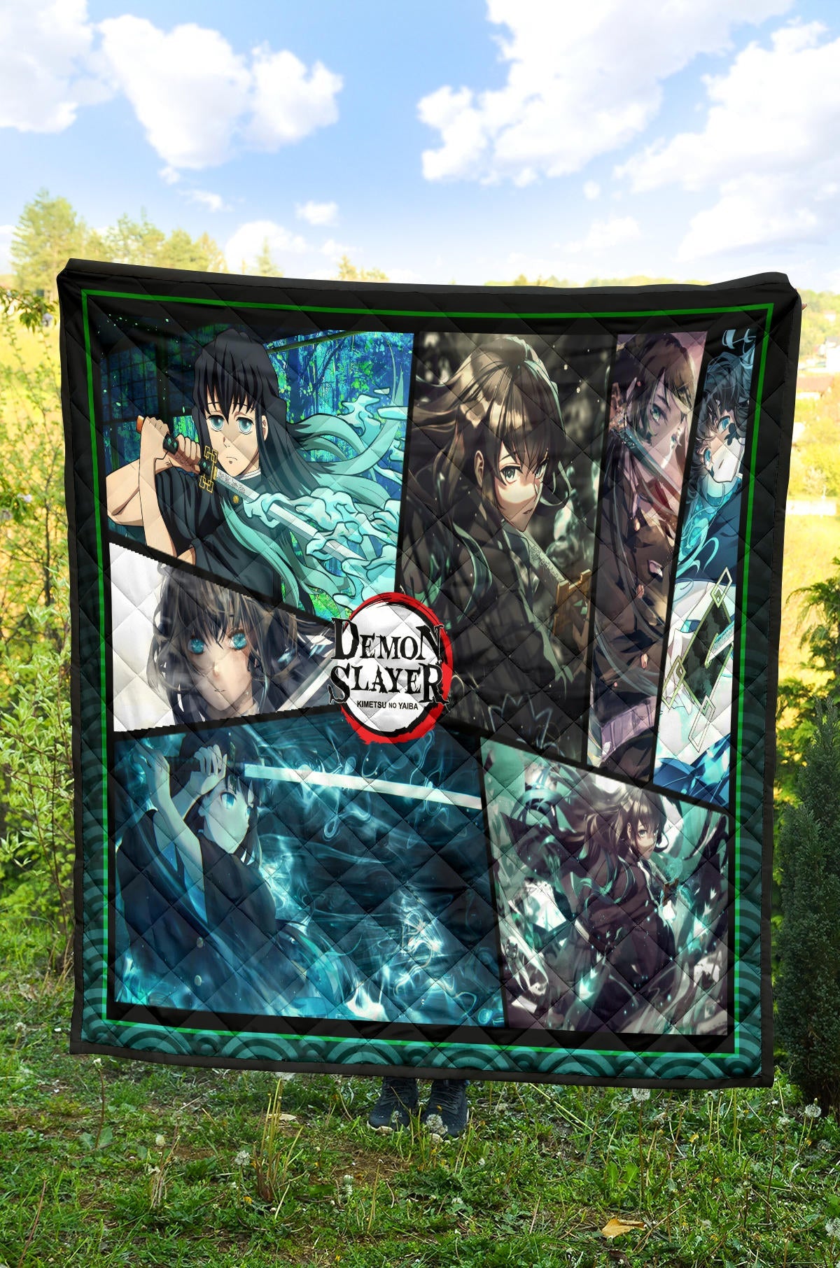Muichiro Tokito Mist Hashira Demon Slayer Area Rug Anime Home Decor Custom For Fans NA052003