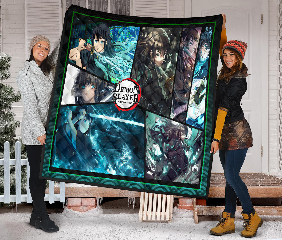 Muichiro Tokito Mist Hashira Demon Slayer Area Rug Anime Home Decor Custom For Fans NA052003