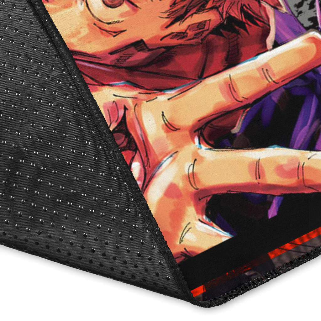 Itadori Yuji Jujutsu Kaisen Area Rug Anime Home Decor Custom For Fans NA052004