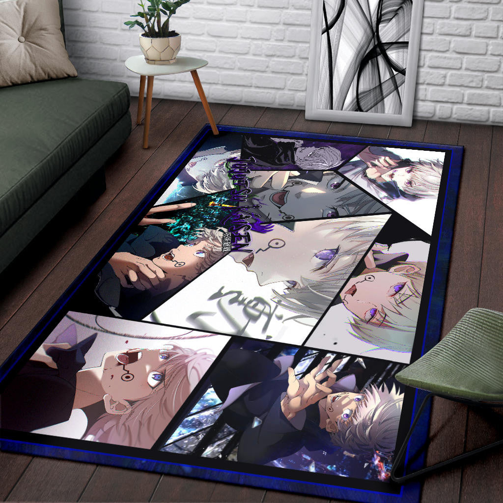 Toge Inumaki Jujutsu Kaisen Area Rug Anime Home Decor Custom For Fans NA052402