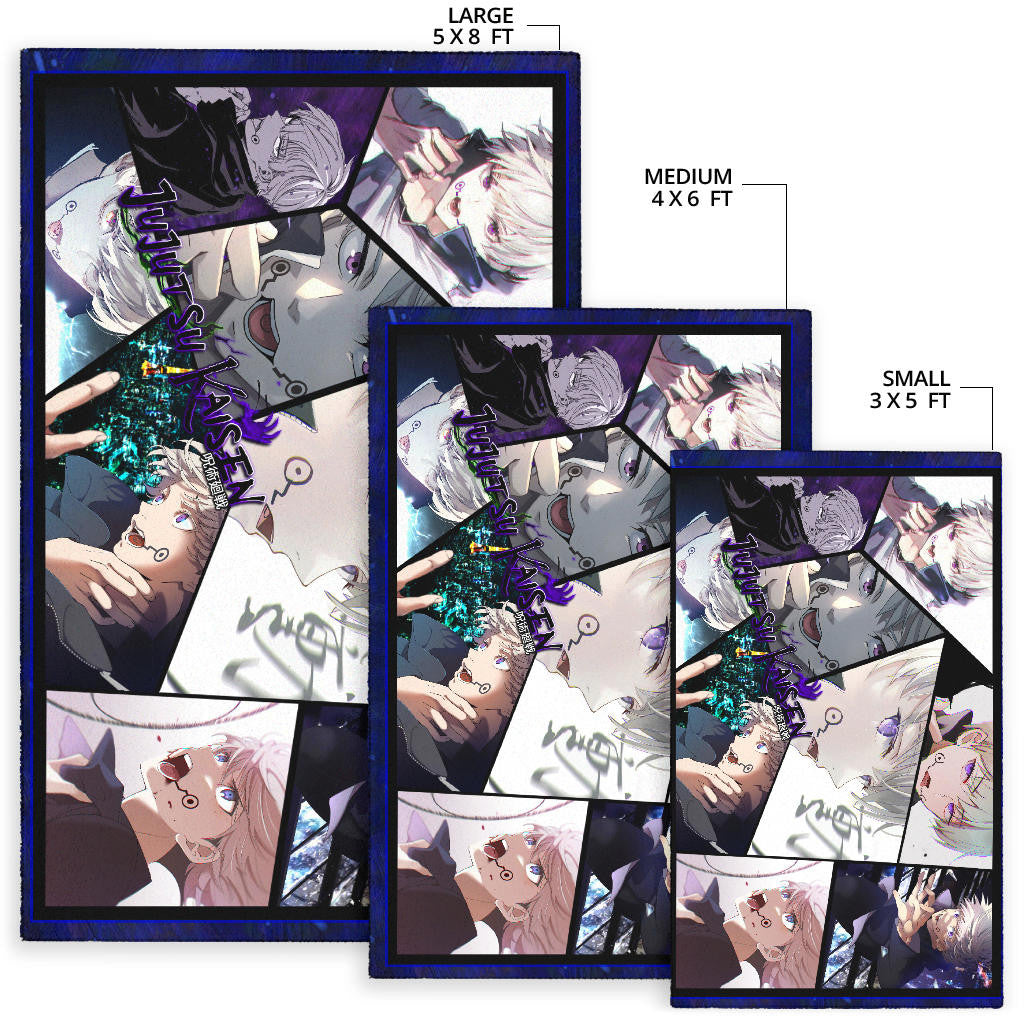 Toge Inumaki Jujutsu Kaisen Area Rug Anime Home Decor Custom For Fans NA052402