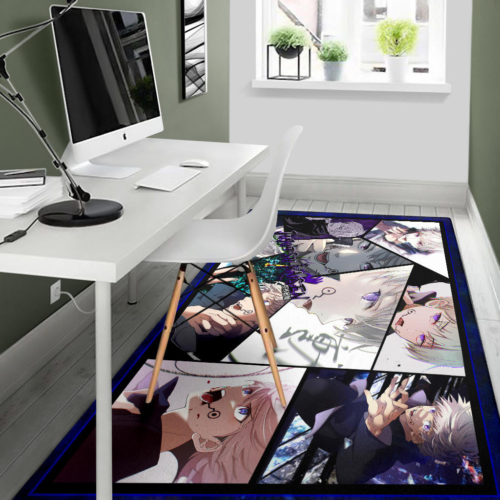 Toge Inumaki Jujutsu Kaisen Area Rug Anime Home Decor Custom For Fans NA052402