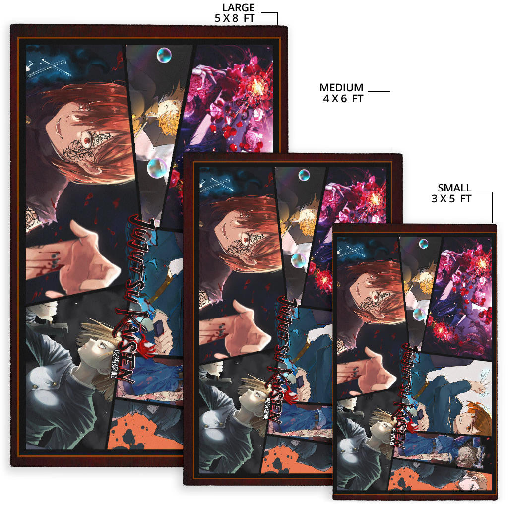 Nobara Kugisaki Jujutsu Kaisen Area Rug Anime Home Decor Custom For Fans NA052403