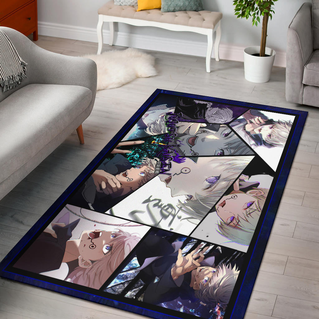 Toge Inumaki Jujutsu Kaisen Area Rug Anime Home Decor Custom For Fans NA052402