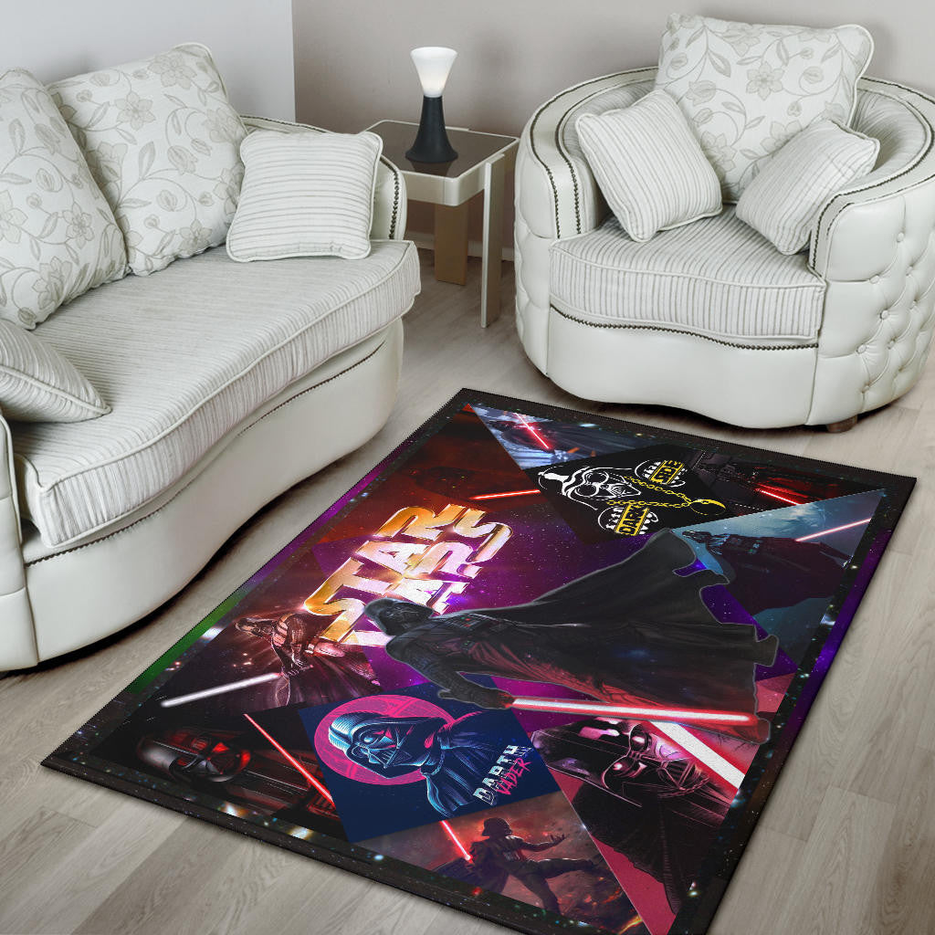 Darth Vader Star Wars Area Rug Movie Home Decor Custom For Fans NT051102