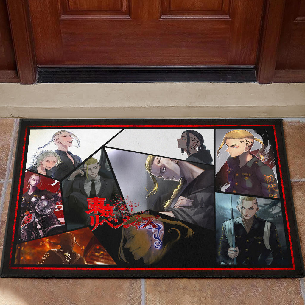 Ken Ryuguji Draken Tokyo Revengers Door Mat Anime Home Decor Custom For Fans NA060803