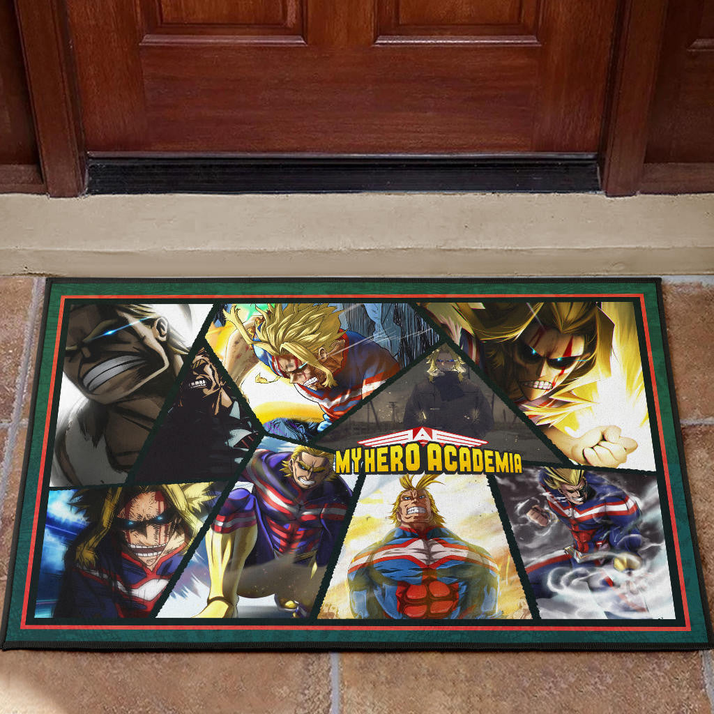 One Might My Hero Academia Door Mat Anime Home Decor Custom For Fans NA060703