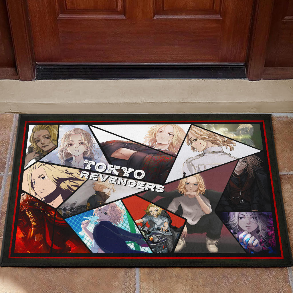 Manjiro Sano Mikey Tokyo Revengers Door Mat Anime Home Decor Custom For Fans NA060802