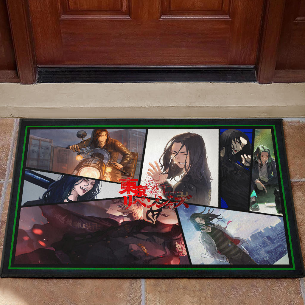 Keisuke Baji Tokyo Revengers Door Mat Anime Home Decor Custom For Fans NA060901