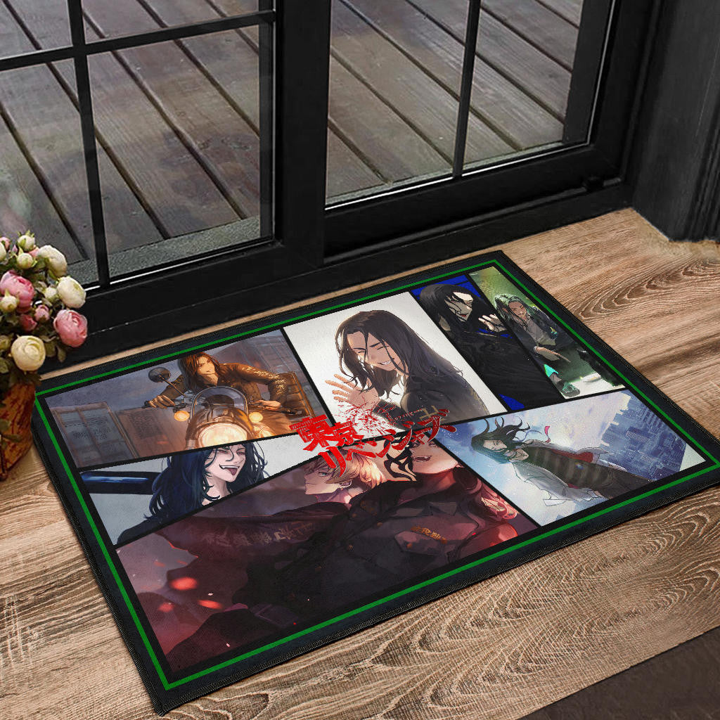 Keisuke Baji Tokyo Revengers Door Mat Anime Home Decor Custom For Fans NA060901