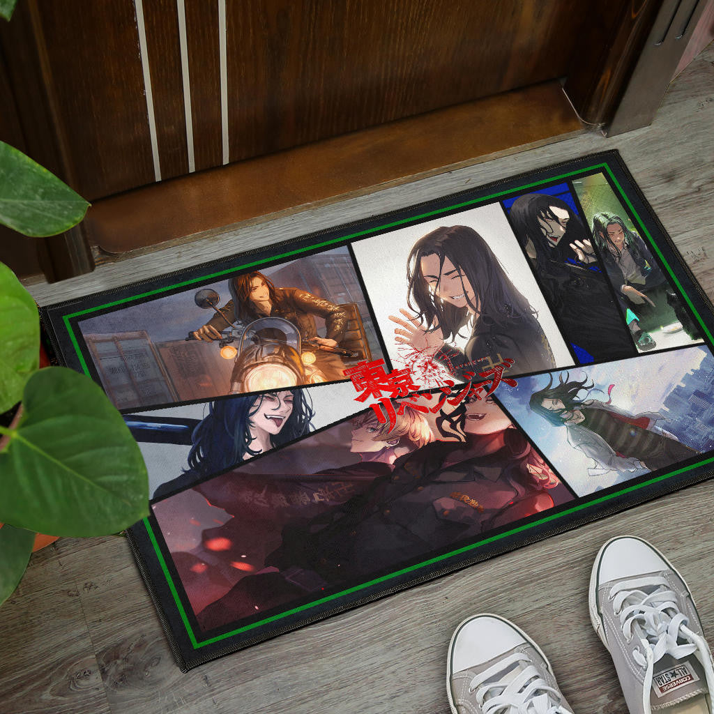 Keisuke Baji Tokyo Revengers Door Mat Anime Home Decor Custom For Fans NA060901