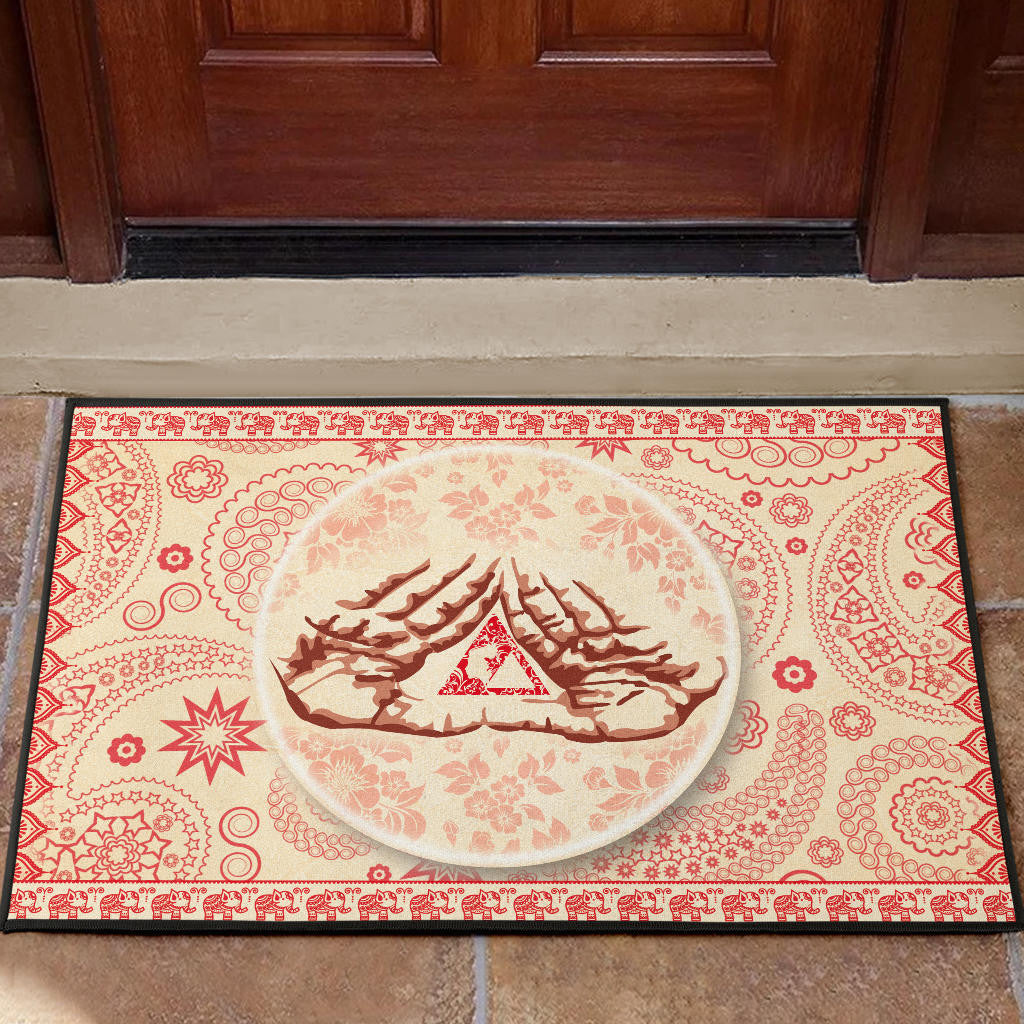 Delta Sigma Theta Door Mat Sorority Home Decor Custom For Fans AT22081502