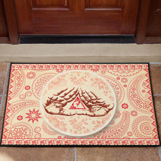 Delta Sigma Theta Door Mat Sorority Home Decor Custom For Fans AT22081502