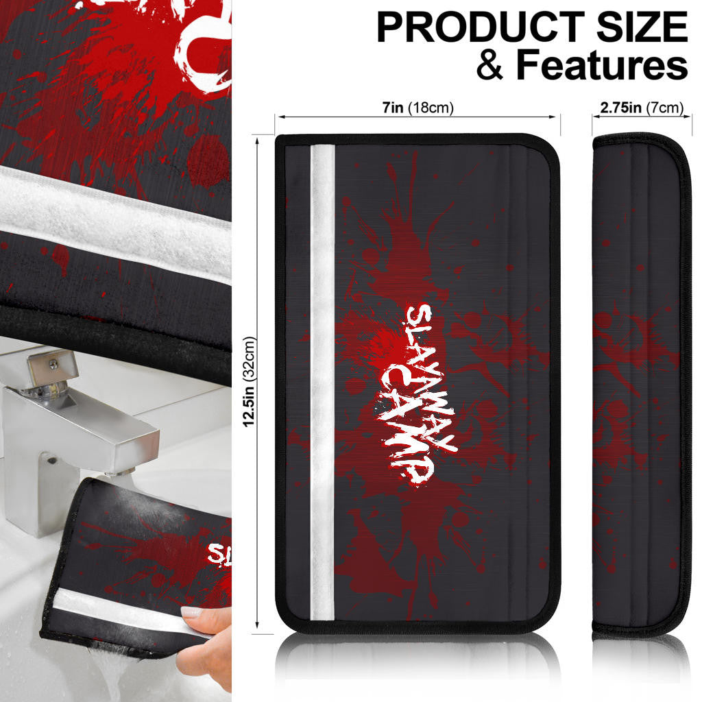 Jason Voorhees Friday The 13th Car Seat Belt Covers Horror Movie Car Accessories Custom For Fans