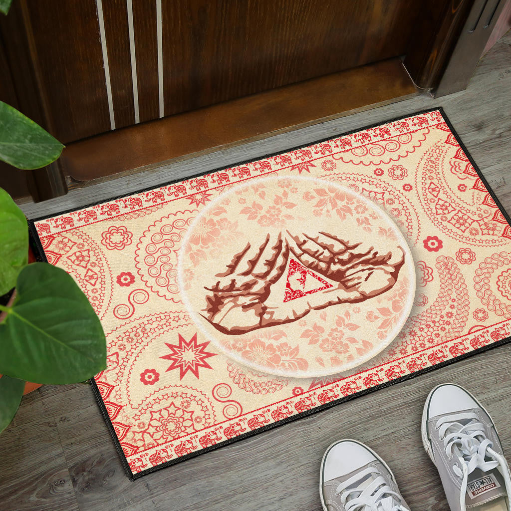 Delta Sigma Theta Door Mat Sorority Home Decor Custom For Fans AT22081502