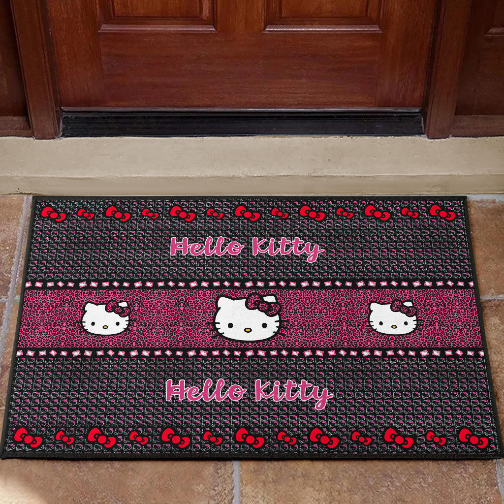 Hello Kitty Door Mat Cartoon Home Decor Custom For Fans AA22090601