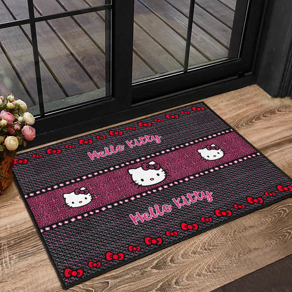 Hello Kitty Door Mat Cartoon Home Decor Custom For Fans AA22090601