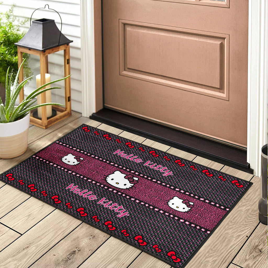 Hello Kitty Door Mat Cartoon Home Decor Custom For Fans AA22090601