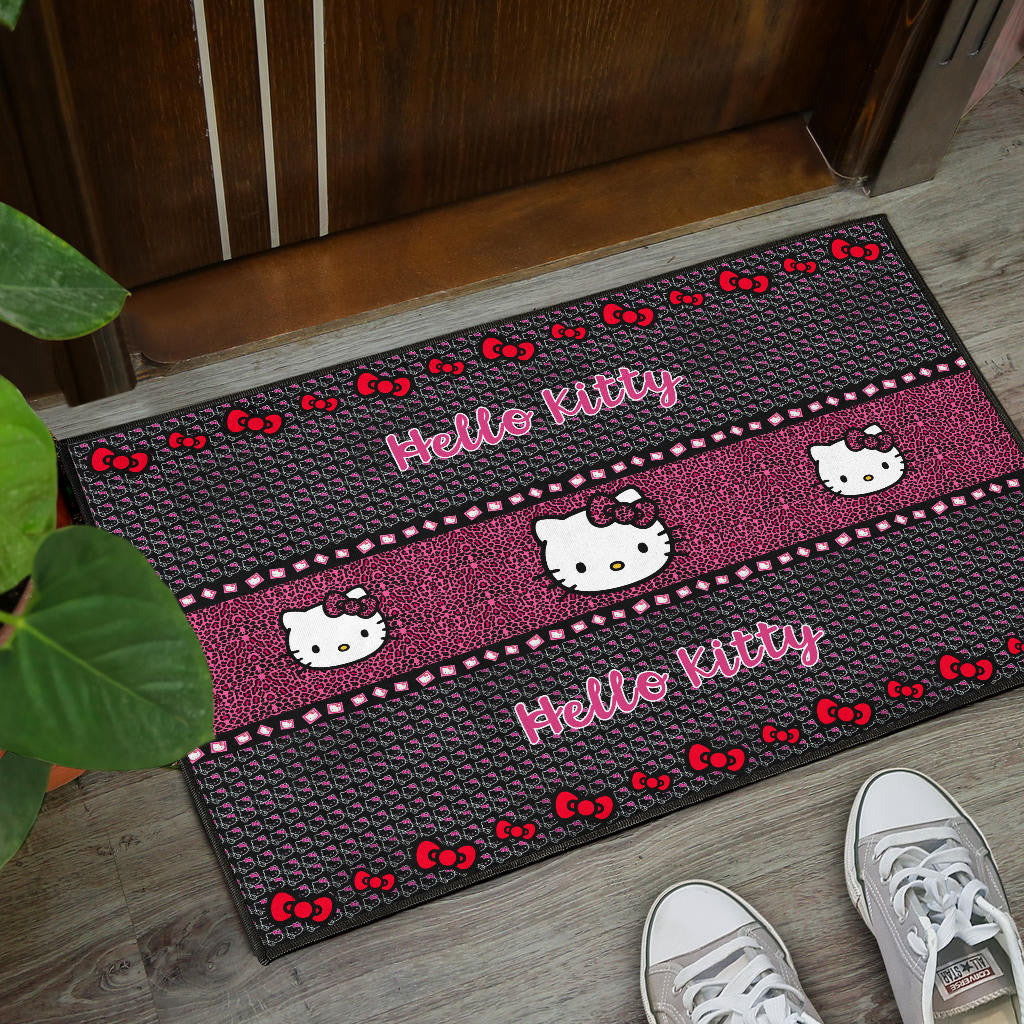 Hello Kitty Door Mat Cartoon Home Decor Custom For Fans AA22090601