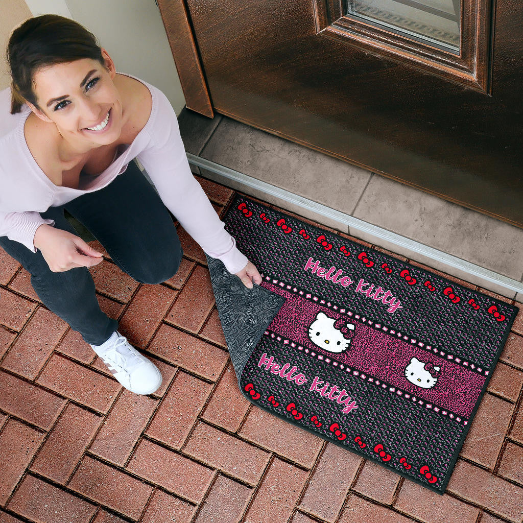 Hello Kitty Door Mat Cartoon Home Decor Custom For Fans AA22090601