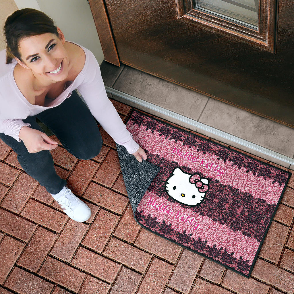 Hello Kitty Door Mat Cartoon Home Decor Custom For Fans AA22090602