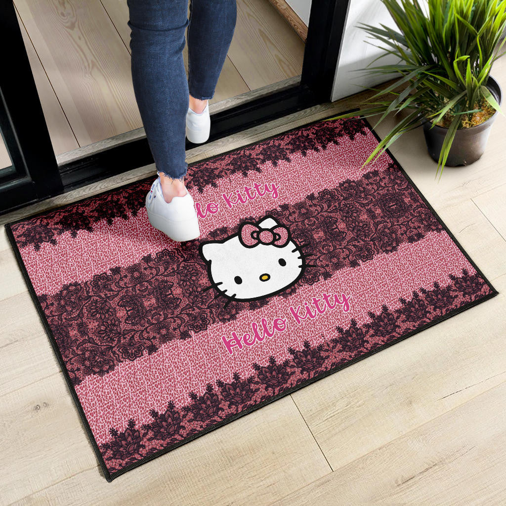 Hello Kitty Door Mat Cartoon Home Decor Custom For Fans AA22090602