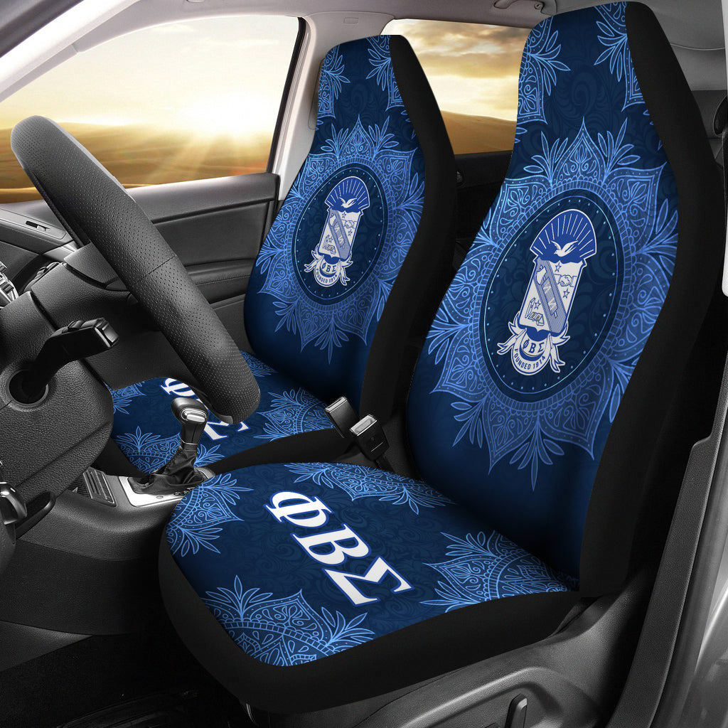 Phi Beta Sigma Mandala Car Seat Cover Car Accessories