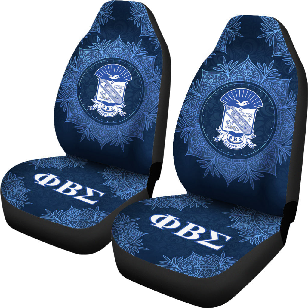 Phi Beta Sigma Mandala Car Seat Cover Car Accessories