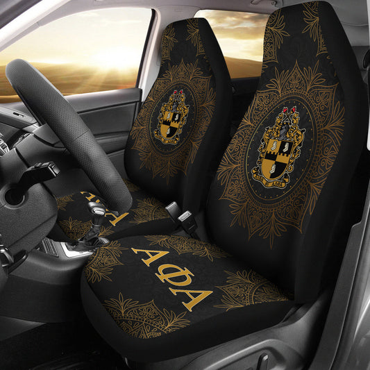 Alpha Phi Alpha Mandala Car Seat Cover Car Accessories