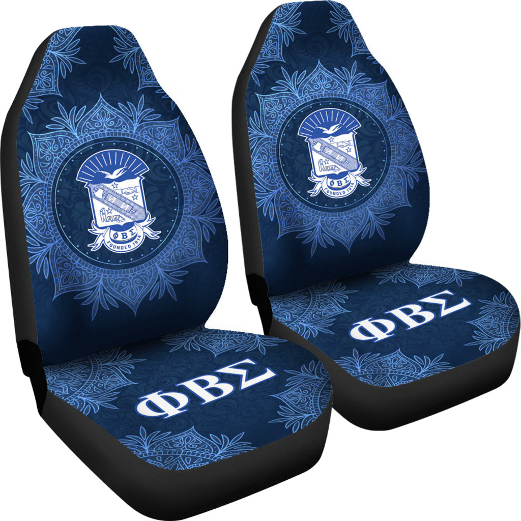 Phi Beta Sigma Mandala Car Seat Cover Car Accessories