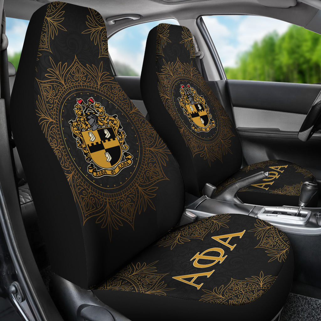 Alpha Phi Alpha Mandala Car Seat Cover Car Accessories