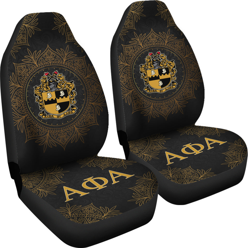 Alpha Phi Alpha Mandala Car Seat Cover Car Accessories