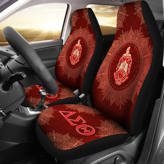 Delta Sigma Theta Mandala Car Seat Cover Car Accessories