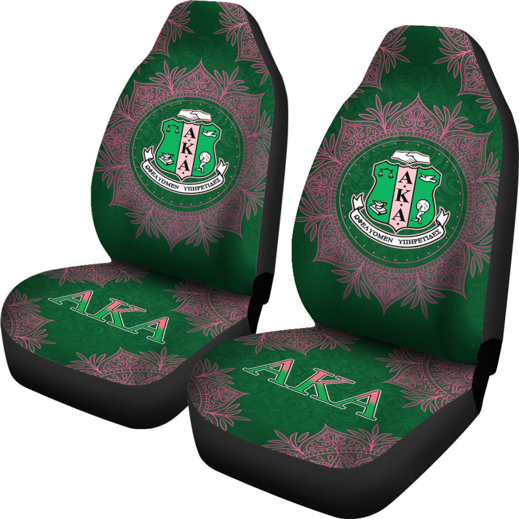 Alpha Kappa Alpha Mandala Car Seat Cover Car Accessories