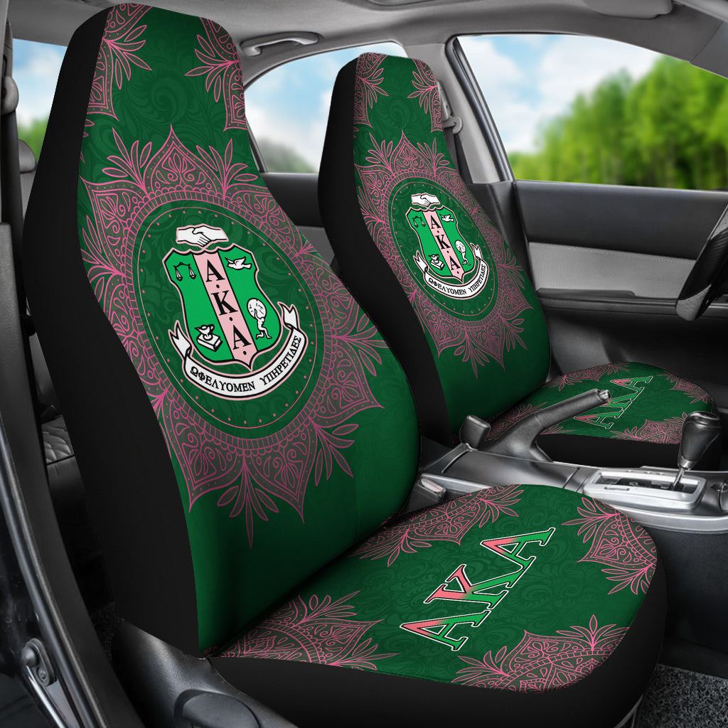 Alpha Kappa Alpha Mandala Car Seat Cover Car Accessories