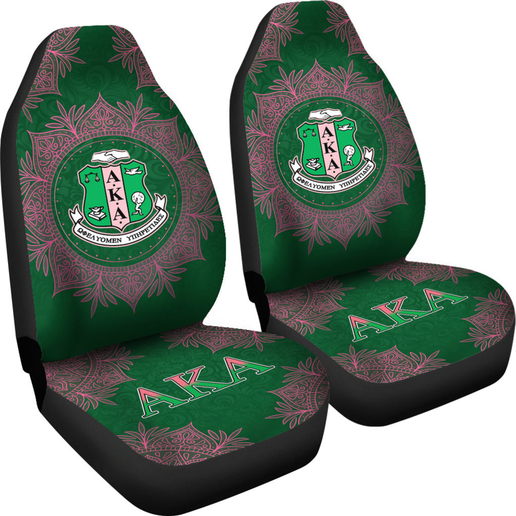 Alpha Kappa Alpha Mandala Car Seat Cover Car Accessories